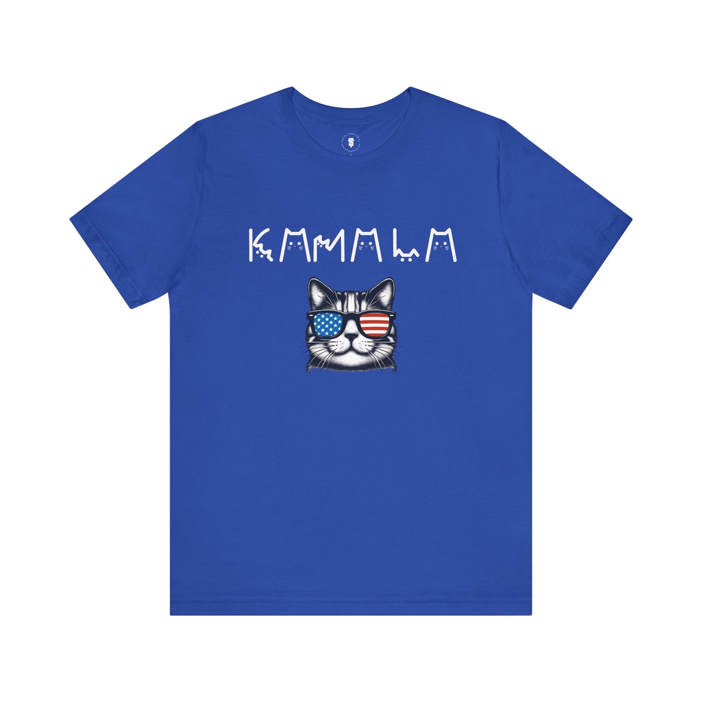 Kamala Harris Patriotic Cat T-Shirt