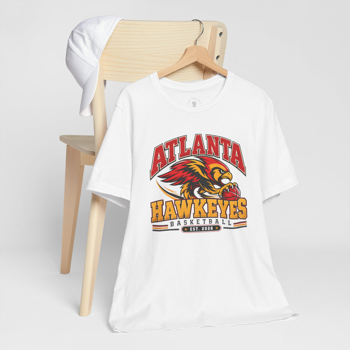 Atlanta Hawkeyes Political Satire Basketball T-Shirt - Screaming Hawkeyes