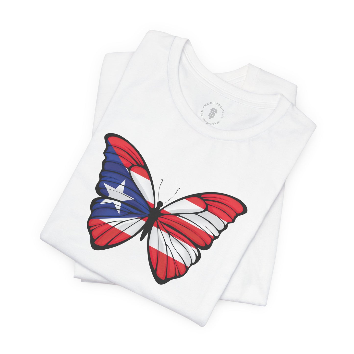 Puerto Rico Butterfly Boricua T-shirt