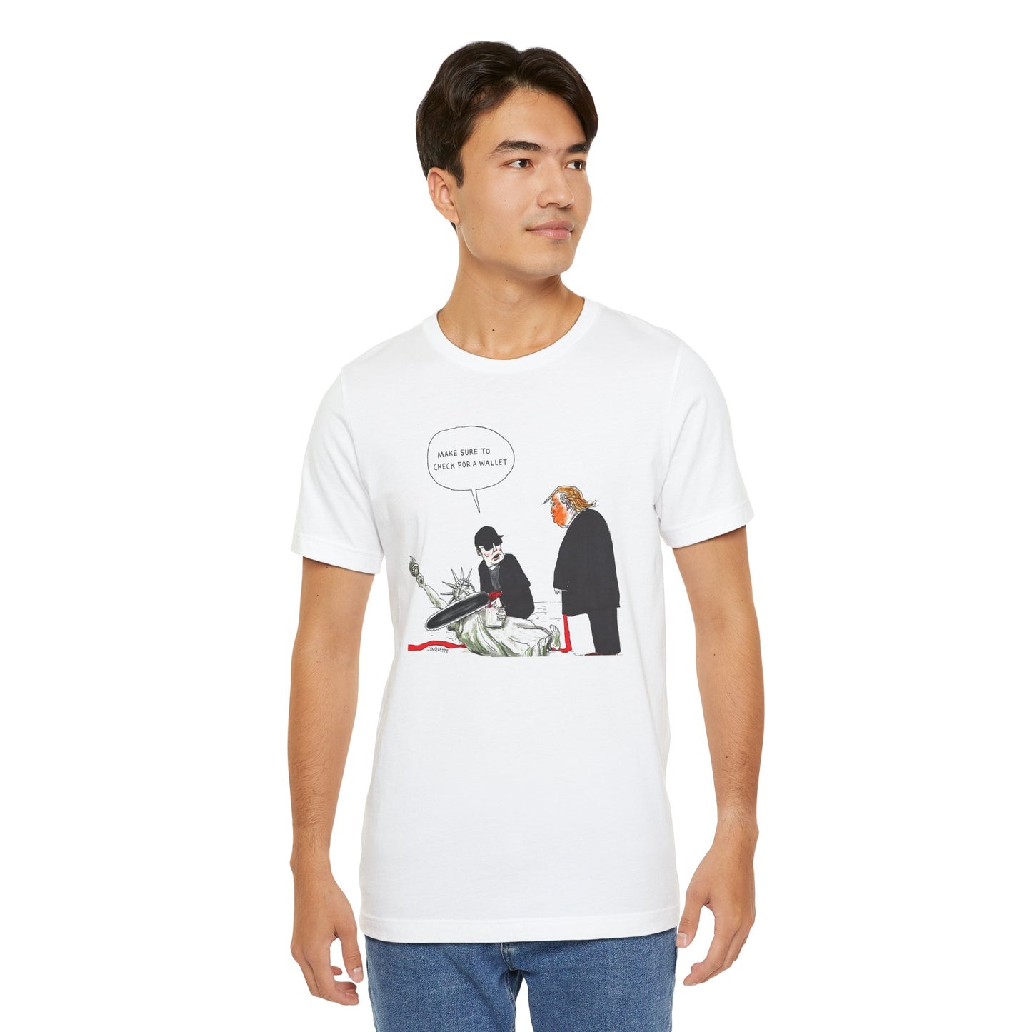 Anti-Donald Trump Elon Musk Political Humor T-Shirt
