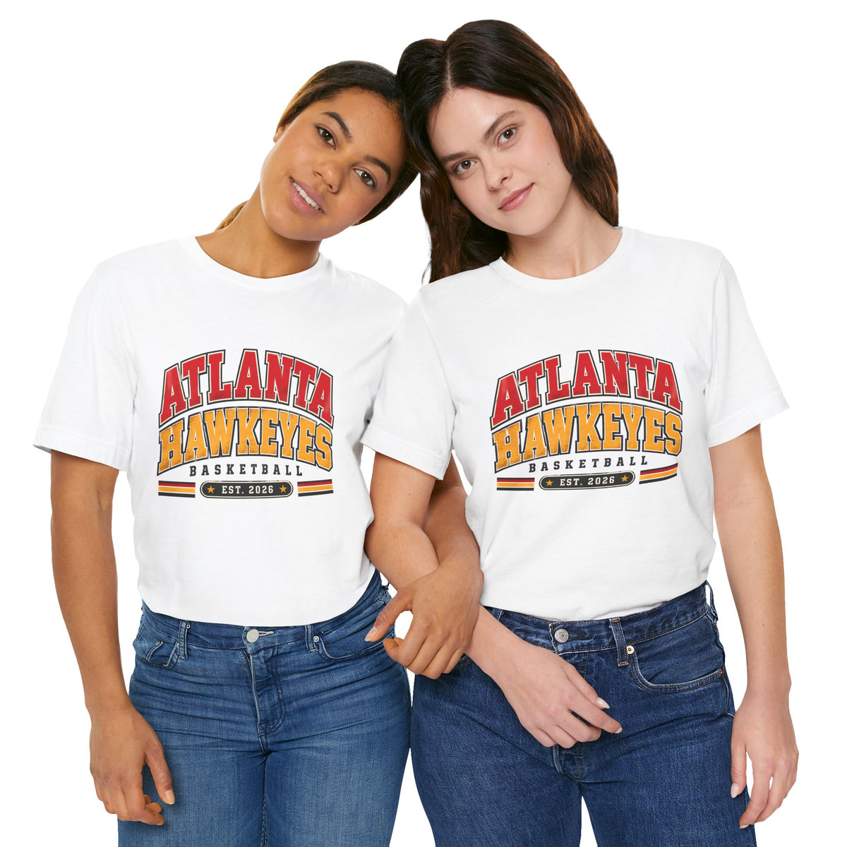 Atlanta Hawkeyes Political Satire Basketball T-Shirt - Collegiate