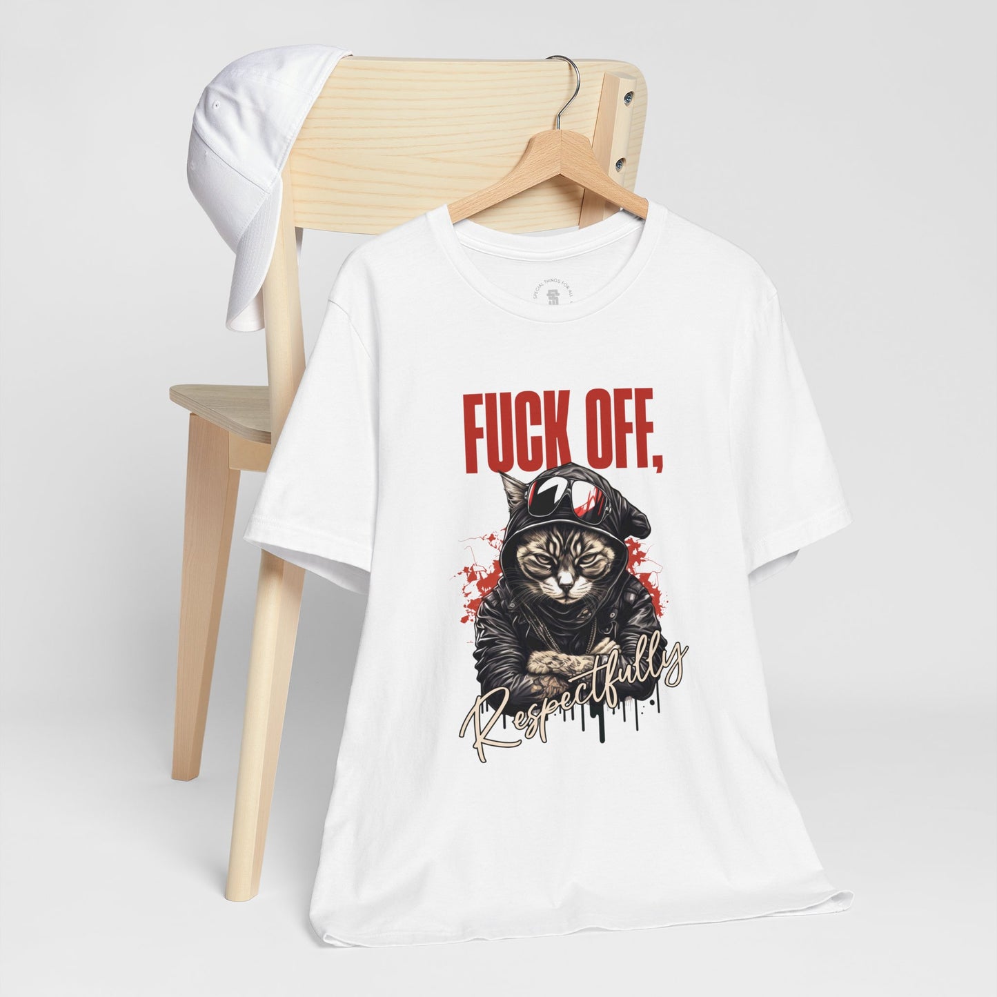 Fuck Off, Respectfully Cat Lover Meme T-Shirt