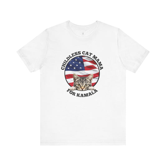 Childless Cat Mama for Kamala T-Shirt