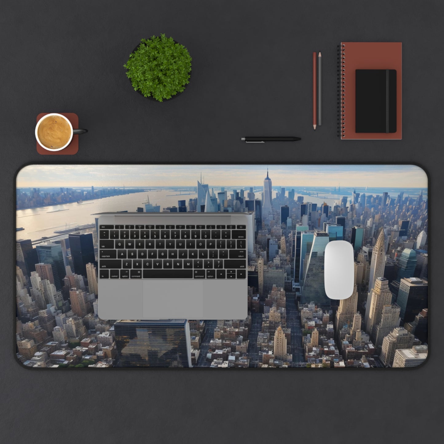 New York City Desk Mat Mouse Pad - Downtown NYC
