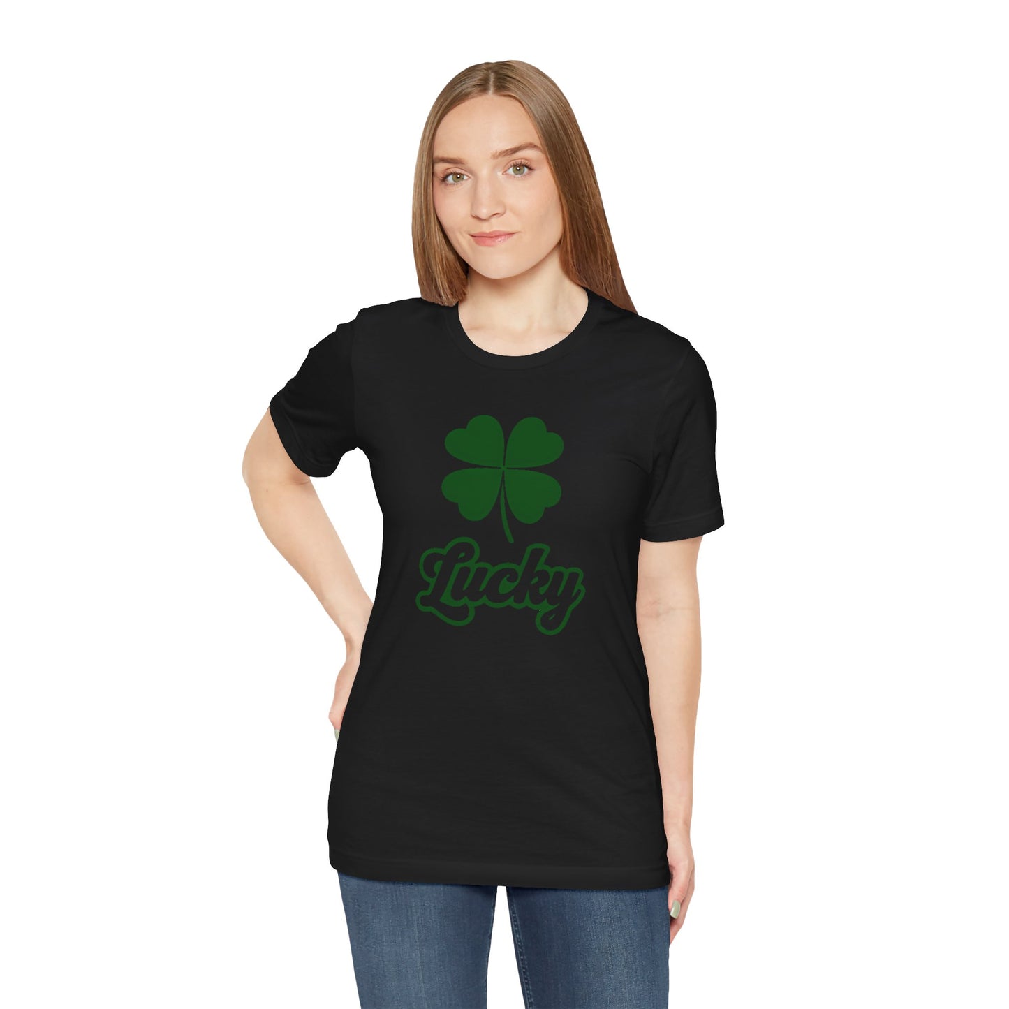 Lucky Four-Leaf Clover St. Patrick's Day T-Shirt