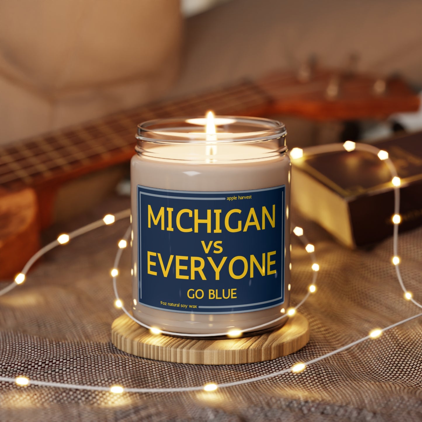 Michigan Vs Everyone Scented Soy Candle