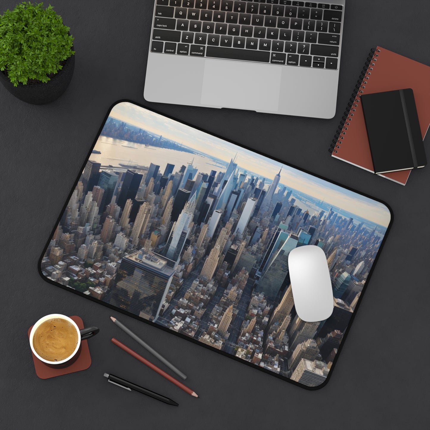 New York City Desk Mat Mouse Pad - Downtown NYC