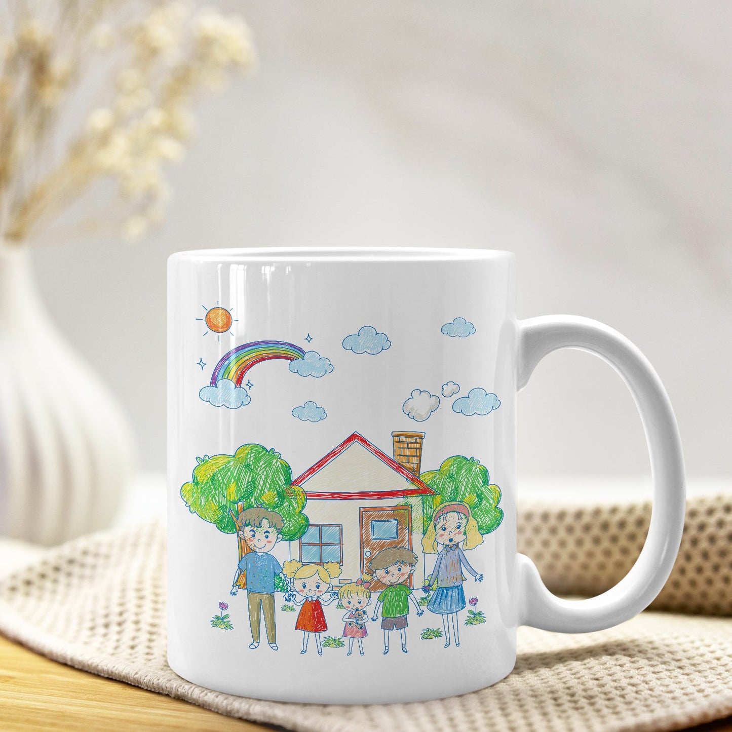 Custom Kids Drawing Mug