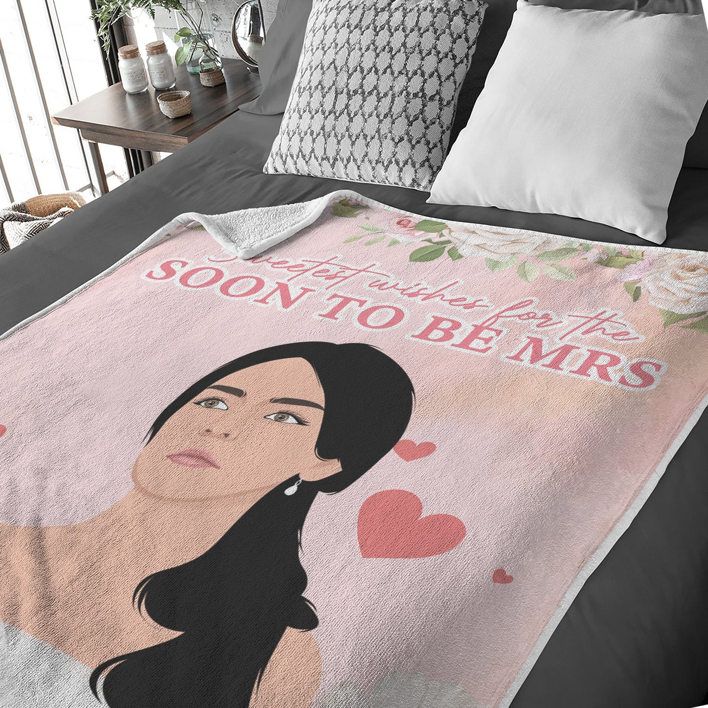 Soon To Be Mrs Personalized Blanket