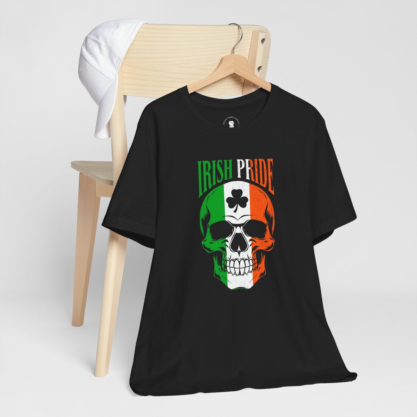 Irish Pride Skull St. Patrick's Day T-Shirt