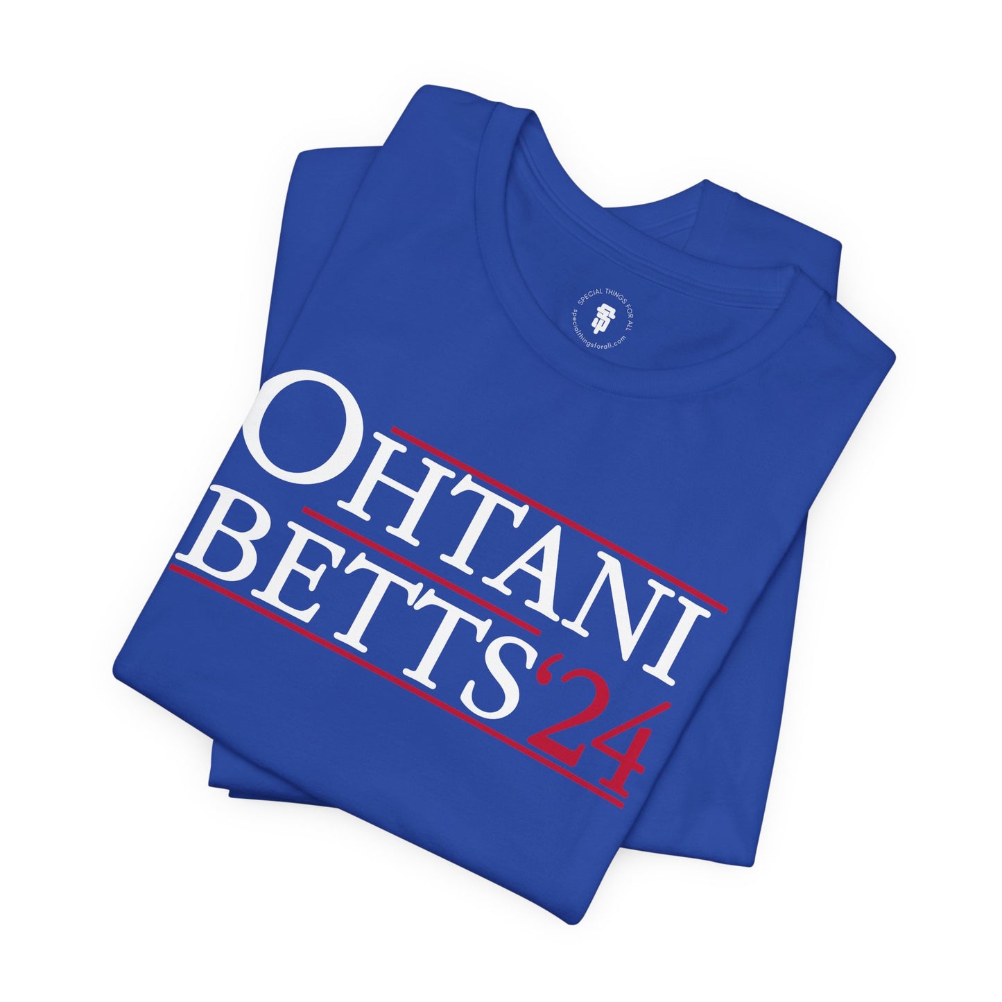 Othani Betts '24 Dodgers vs Yankees Election World Series T-Shirt