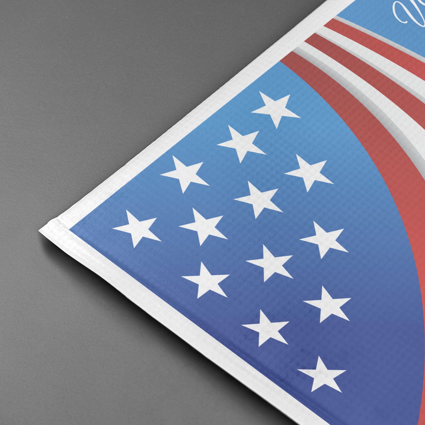 Custom Personalzied Pet Political Yard Sign - Double Sided Vinyl