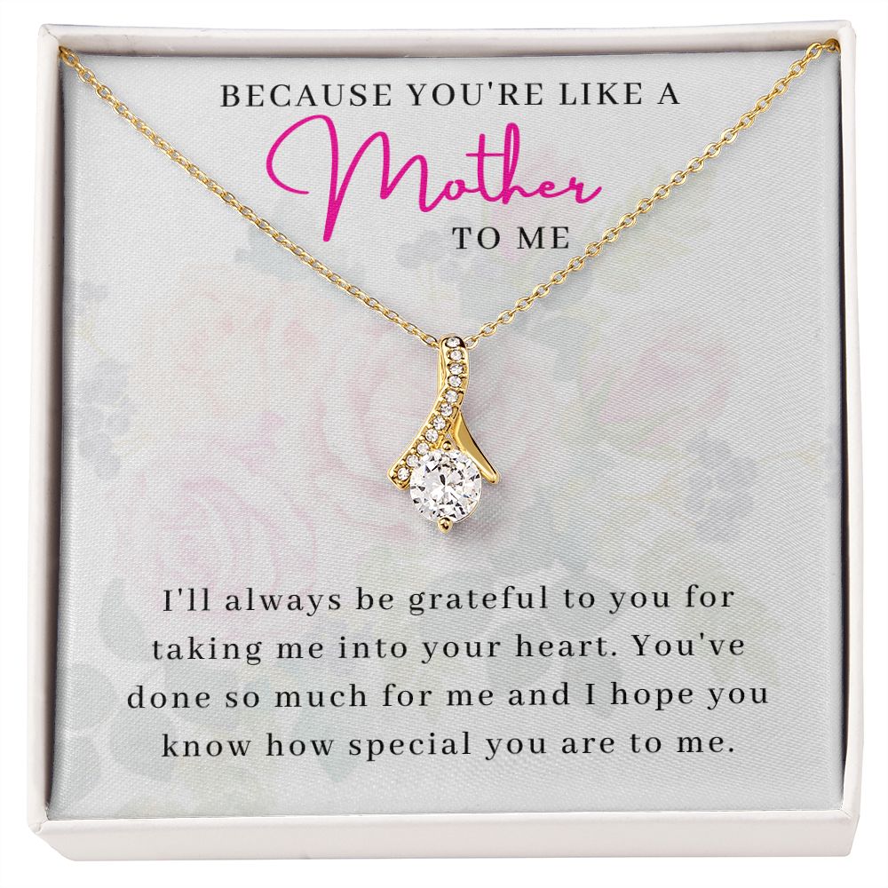 You're Like a Mother to Me Alluring Beauty Necklace for Mother in Law