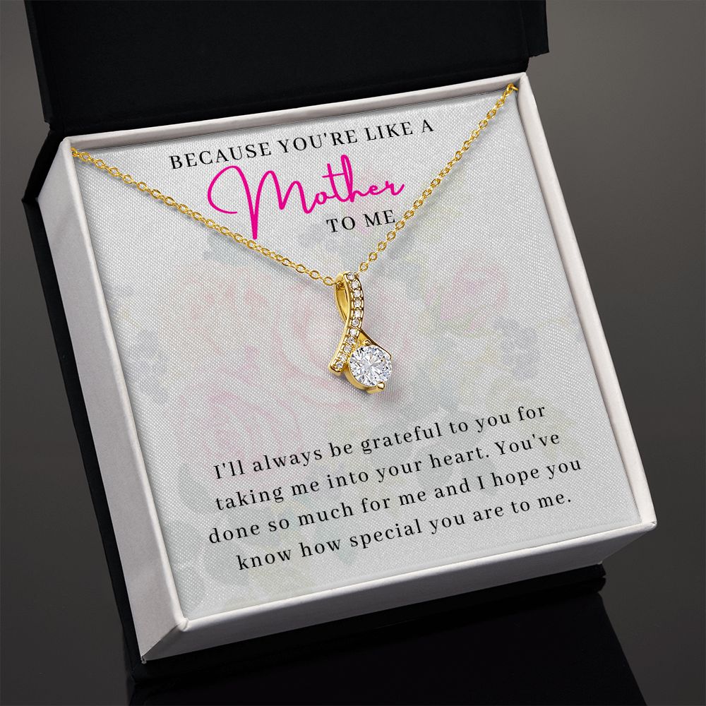 You're Like a Mother to Me Alluring Beauty Necklace for Mother in Law