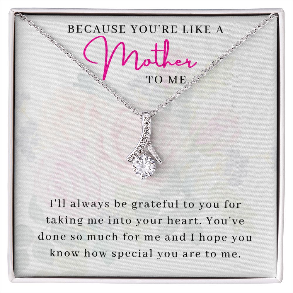 You're Like a Mother to Me Alluring Beauty Necklace for Mother in Law