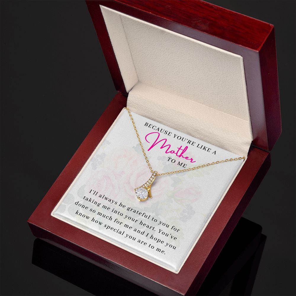 You're Like a Mother to Me Alluring Beauty Necklace for Mother in Law