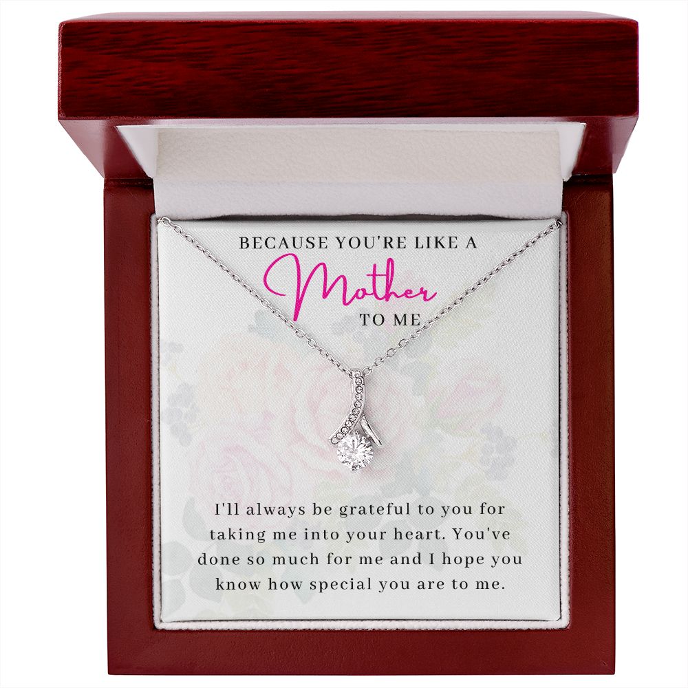 You're Like a Mother to Me Alluring Beauty Necklace for Mother in Law