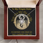 Fourth Wing Love Knot Necklace - To My Dragon Rider: You Are My Ride or Die