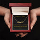 So Thankful For You Mom Custom Name Necklace with Heart for Mother's Day