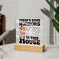 There's Some Horrors in This House Halloween LED Night Light