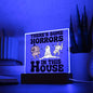 There's Some Horrors in This House Halloween LED Night Light