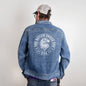 American Patriot One Nation Under God Men's Denim Jean Jacket