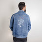 American Patriot Hate Us Cause They Ain't Us Denim Jean Jacket