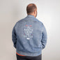 American Patriot Hate Us Cause They Ain't Us Denim Jean Jacket