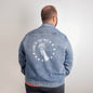 American Patriot Statue Of Liberty Land of the Free Denim Jean Jacket