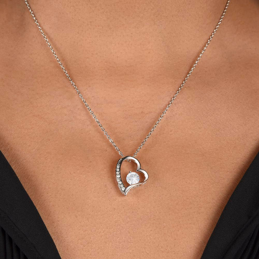 To My Amazing Mom on Mother's Day - Heart Necklace