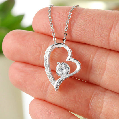 To My Amazing Mom on Mother's Day - Heart Necklace