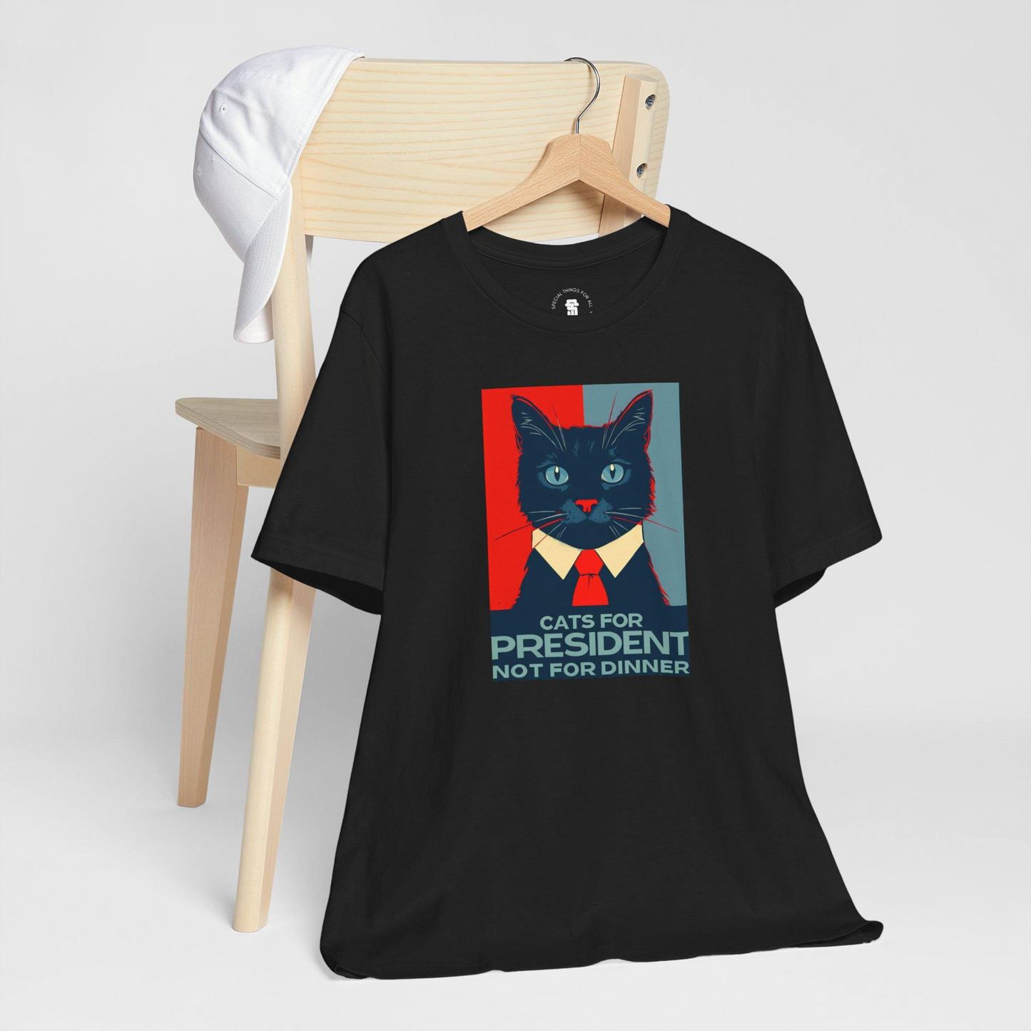 Cats For President Not For Dinner T-Shirt