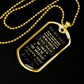 To My Dad - You're the Greatest Dad - Love Your Son (Engraving option on next Page)
