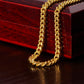 To My Boyfriend - This is the Love I Want to Last Forever - Cuban Chain Necklace