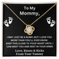 To My Mommy Love Your Little Bump