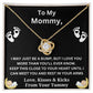 To My Mommy Love Your Little Bump