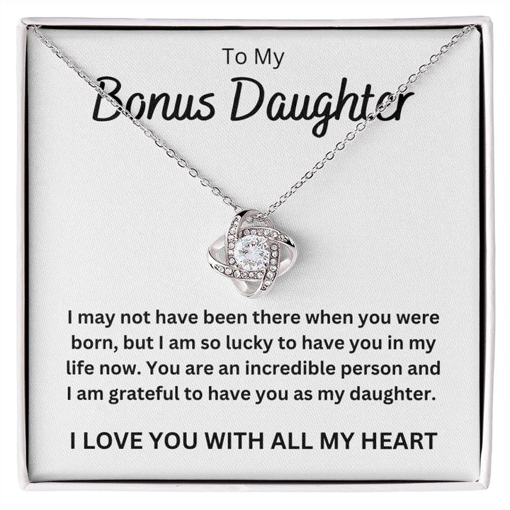 Special Gift For Daughter From Mom - Interlocking Hearts Necklace – Blessed  Assurance Gifts