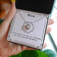 To My Mom - You Are The World Love Knot Necklace