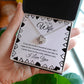 To My Wife - I Never Want to Live a Day Without You Love Knot Necklace