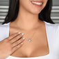 To My Soulmate Love Knot Necklace - I Love You More Than Orgasms Gold
