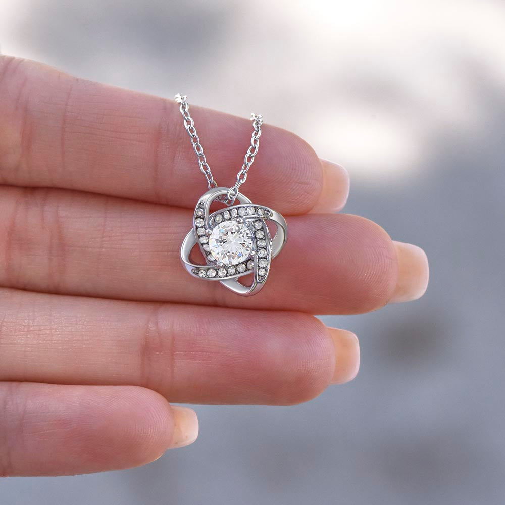 Wonderful Mother In Law Love Knot Necklace
