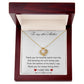 To My Other Mother Love Knot Necklace