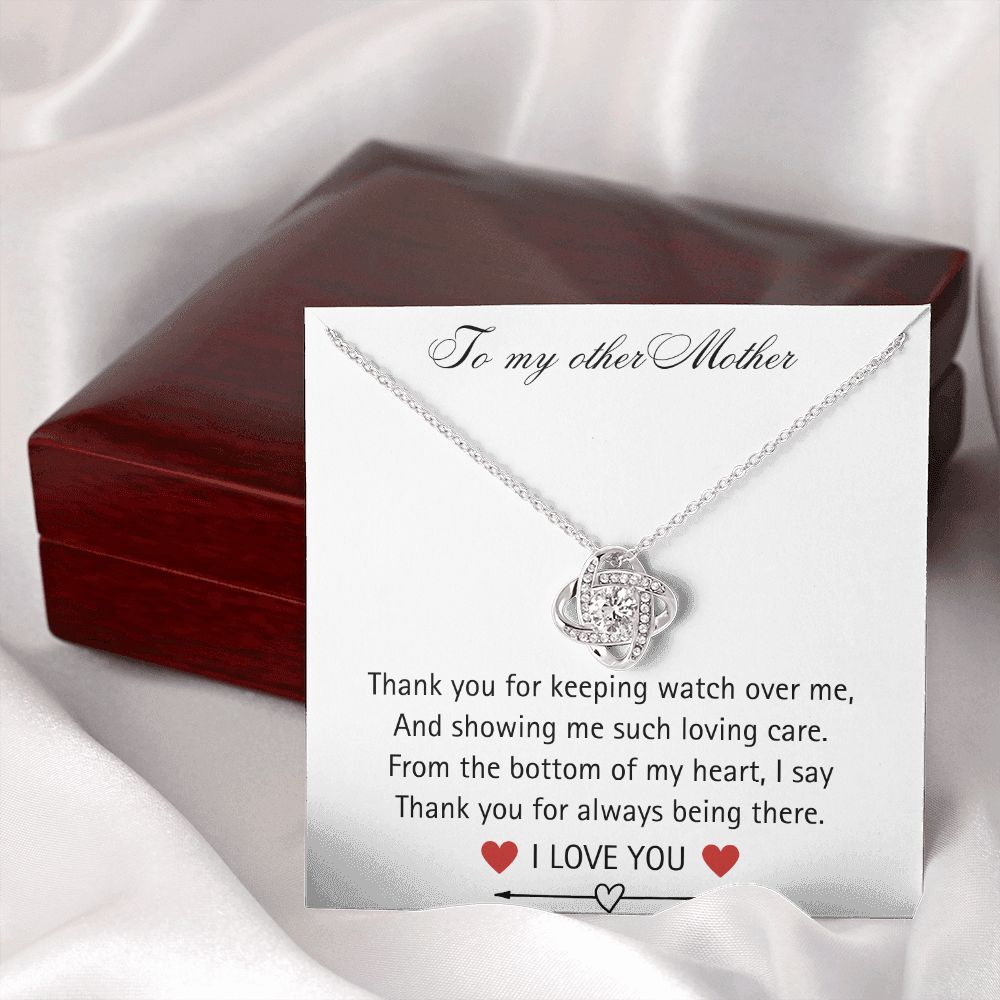 To My Other Mother Love Knot Necklace