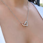 To My Daughter - You Are A Blessing In My Life Interlocking Necklace