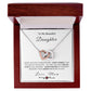 To My Daughter - You're My Special Star Interlocking Hearts Necklace