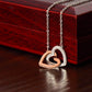 To My Daughter - You Are A Blessing In My Life Interlocking Necklace